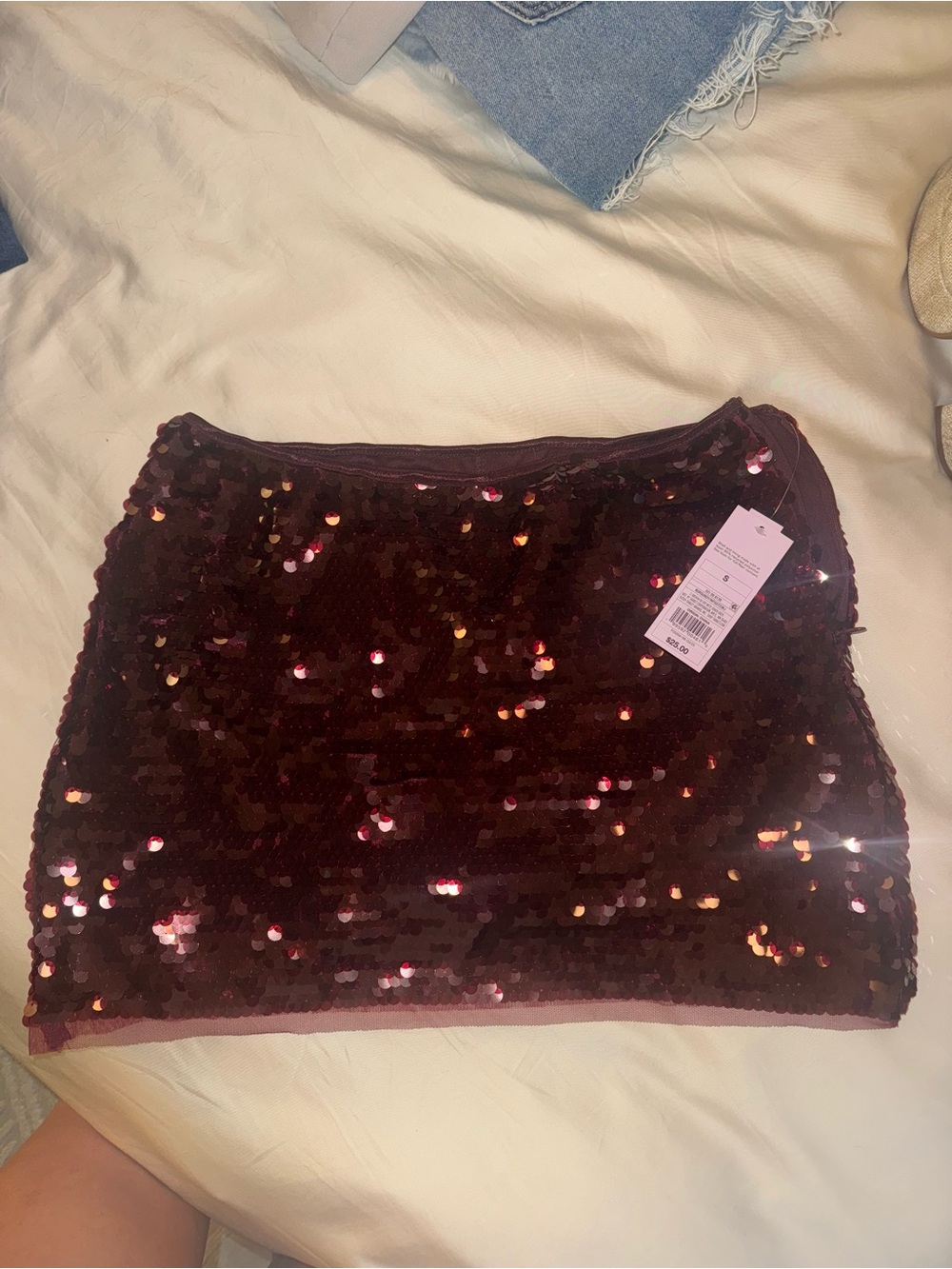 Wild Fable Women's Burgundy and Red
Skirt